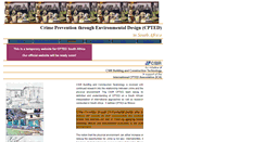 Desktop Screenshot of cpted.co.za