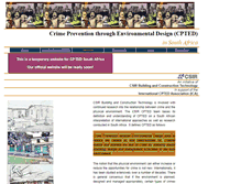 Tablet Screenshot of cpted.co.za